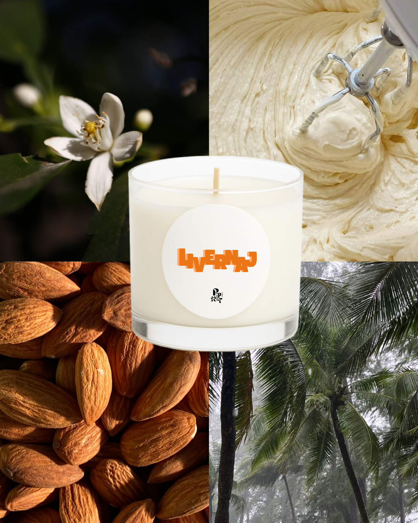 Bougie Livernaj - Collection Lannuit'