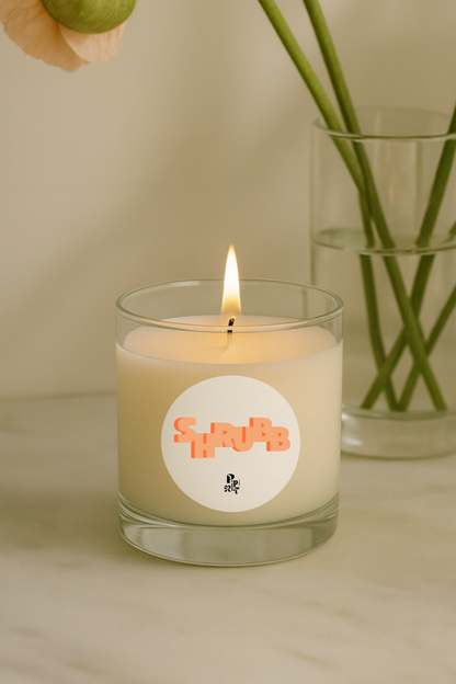 Bougie Shrubb - la bougie de Noël inspirée par la Caraïbe