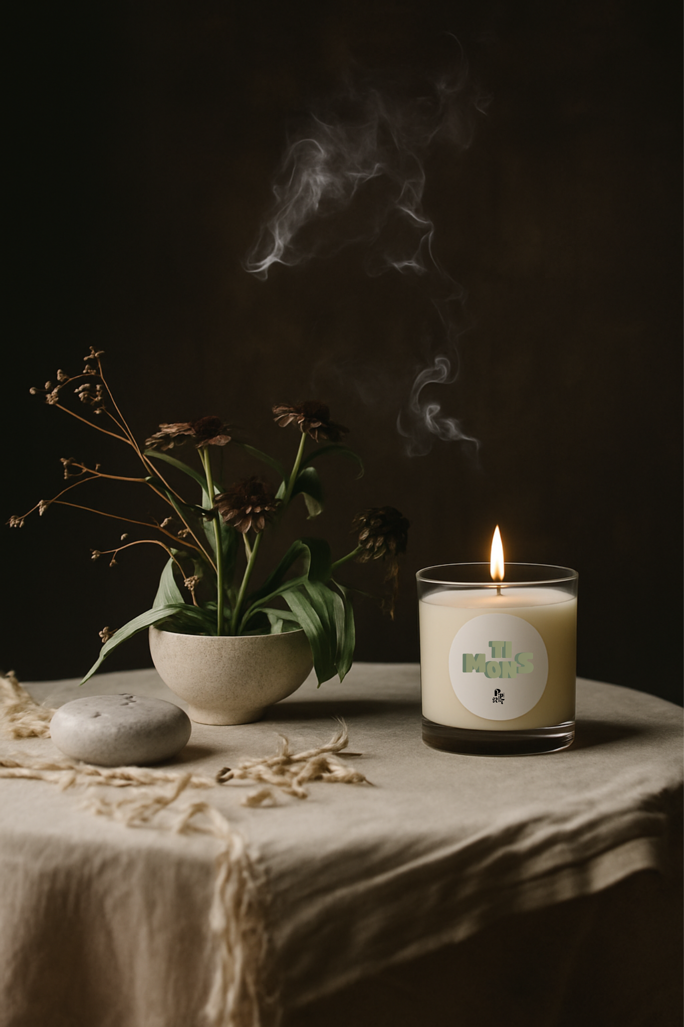 Bougie Ti Mons - Collection Lannuit'