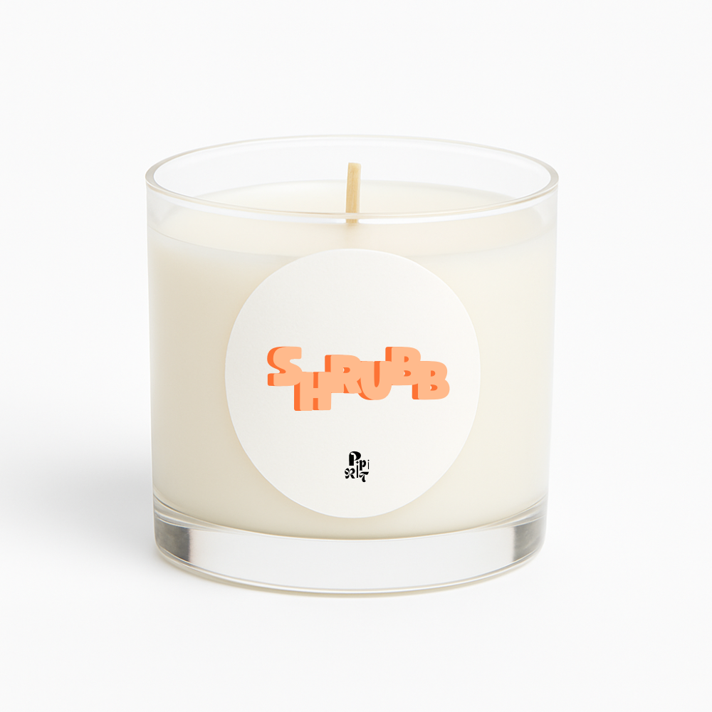 Bougie Shrubb - la bougie de Noël inspirée par la Caraïbe