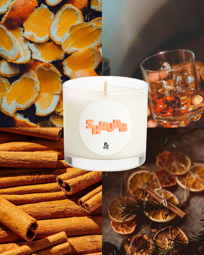 Bougie Shrubb - la bougie de Noël inspirée par la Caraïbe