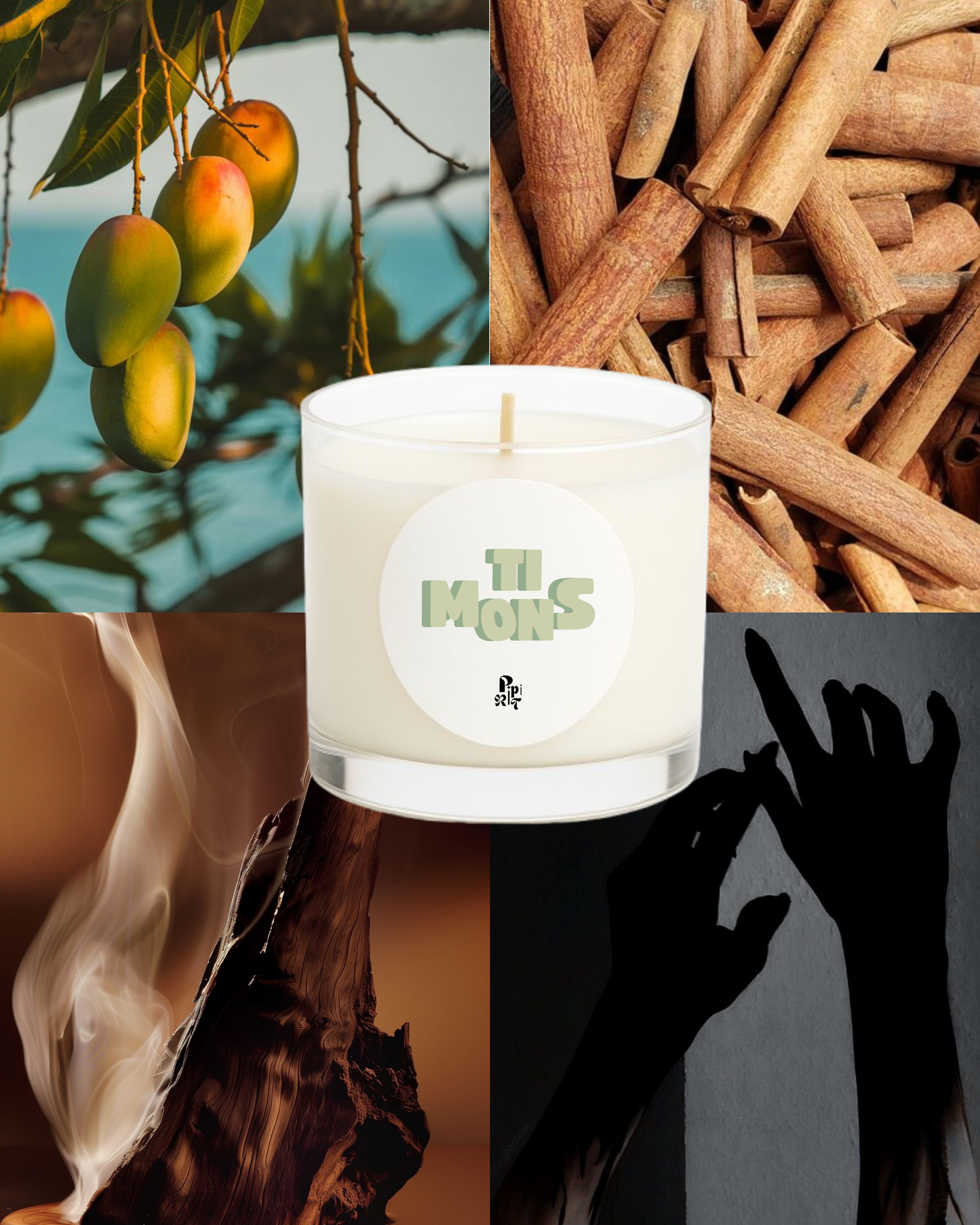 Bougie Ti Mons - Collection Lannuit'